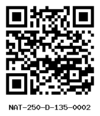 QR Code NAT-250-D-135-0002