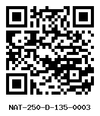 QR Code NAT-250-D-135-0003