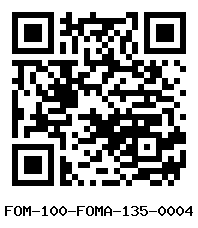 QR Code FOM-100-FOMA-135-0004