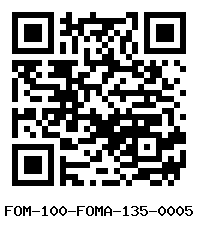QR Code FOM-100-FOMA-135-0005