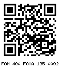 QR Code FOM-400-FOMA-135-0002