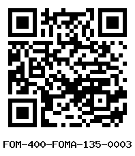 QR Code FOM-400-FOMA-135-0003