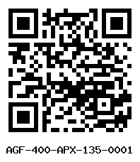 QR Code AGF-400-APX-135-0001