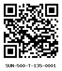 QR Code SUN-500-T-135-0001