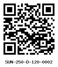 QR Code SUN-250-D-120-0002