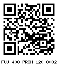 QR Code FUJ-400-PROH-120-0002